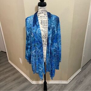 B.L.E.U. Blue Patterned‎ Kimono